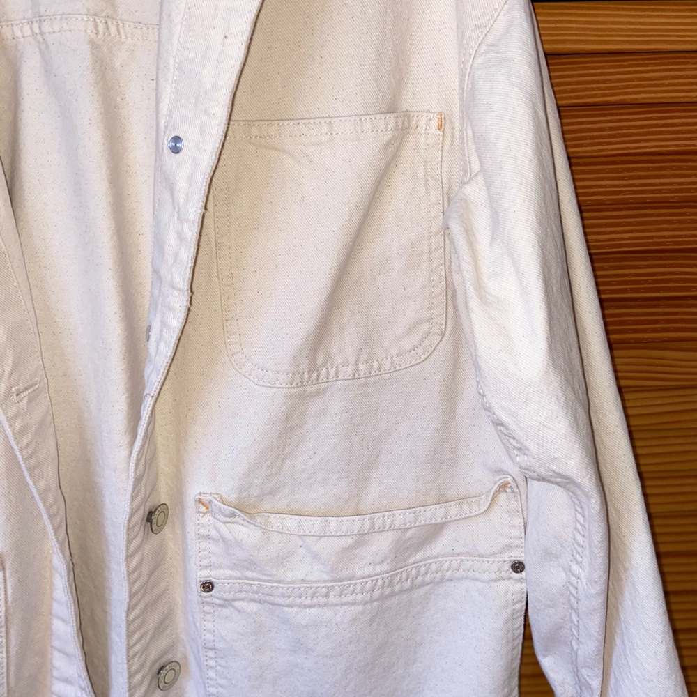 beige utility jacket pull & bear - Picture 3 of 7